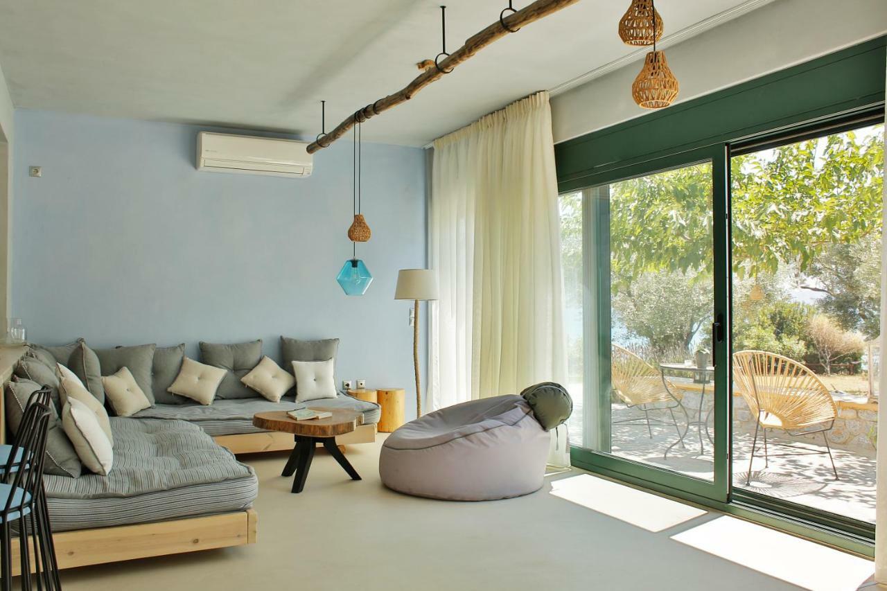 Beach Front Villa Melani Mytilíni Dış mekan fotoğraf