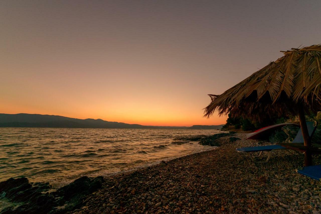 Beach Front Villa Melani Mytilíni Dış mekan fotoğraf